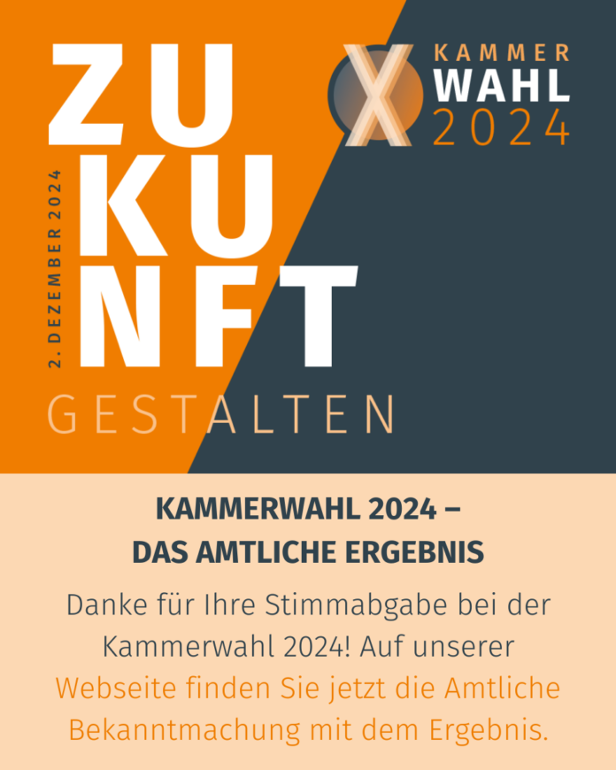 Kammerwahl 2024 Ergebnis