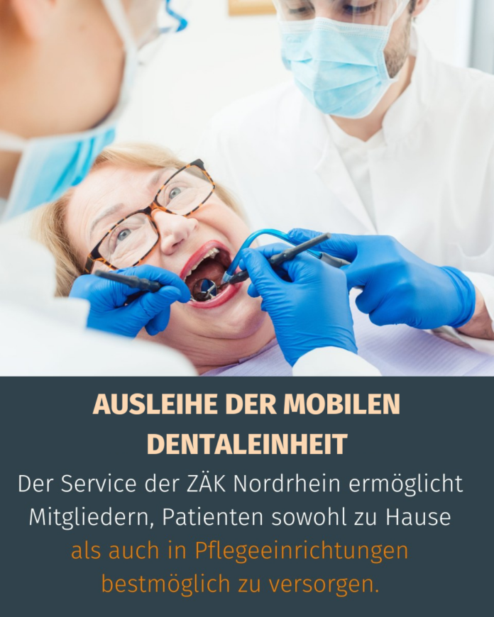 Ausleihe mobile Dentaleinheit